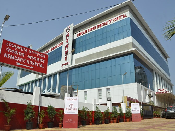 Modern hospital facility